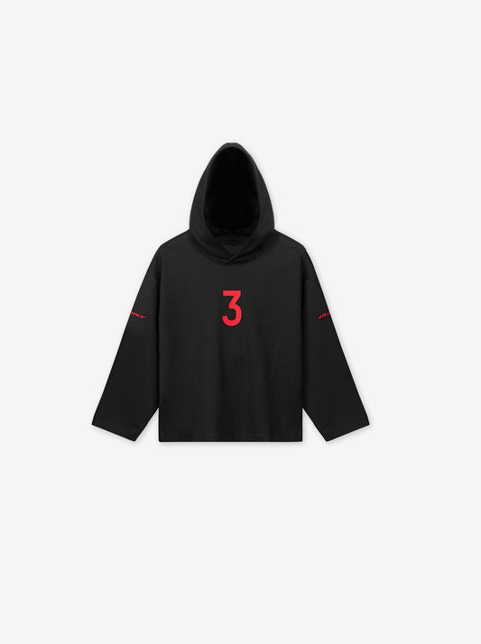 APLUS DMINUS "3" Long Sleeve Hoodie